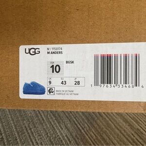 UGG men’s size 10 anders slippers